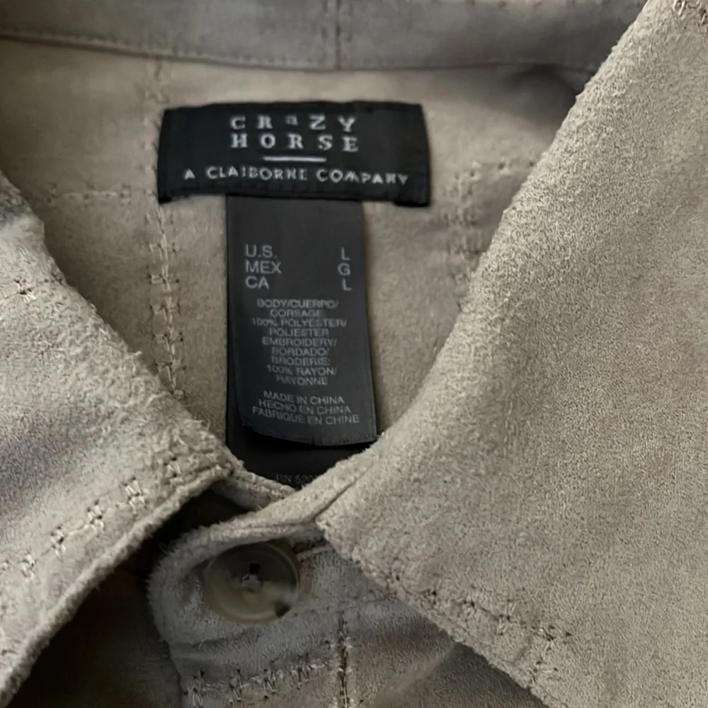 Crazy Horse men’s dress shirt, size L GUC! - Picture 2 of 5